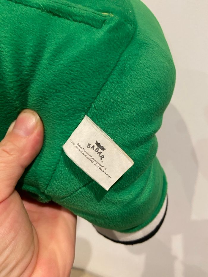 Peluche Babar 40 cm vintage 80 - photo numéro 4