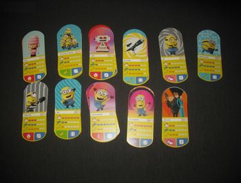 COLLECTION : CARTES MINIONS "MOI MOCHE ET MÉCHANT 3" - 2017 - NEUVE - n°08