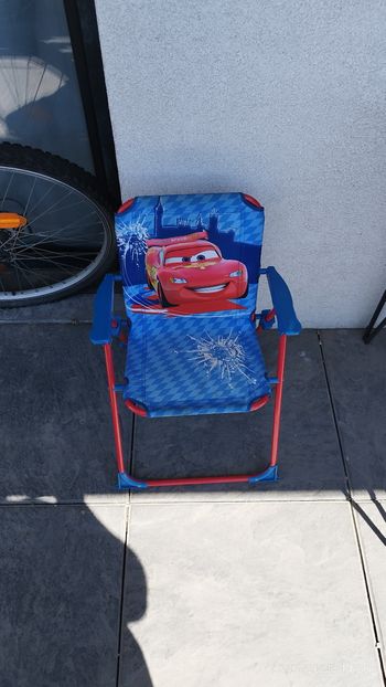 Chaise camping enfant Cars