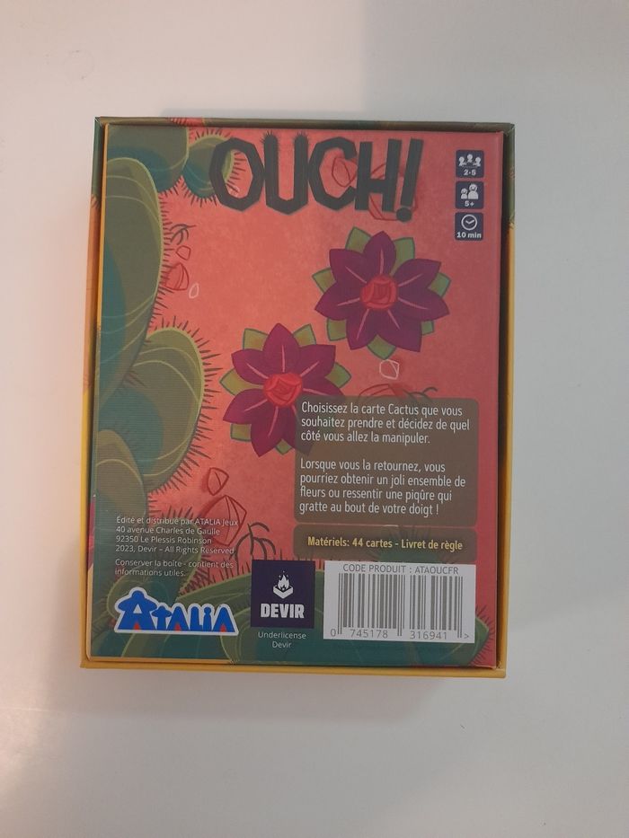 Ouch! Jeu de société - photo numéro 4