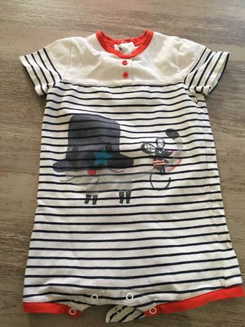 Combi short catimini 6 mois