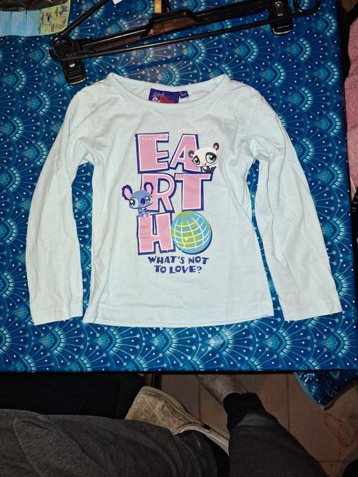 Tee-shirt 4 ans little pet Shop