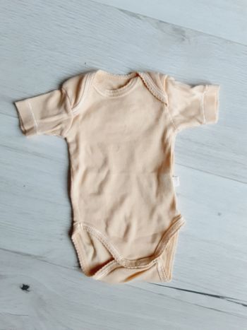 Vêtement bébé mixte garçon fille body manches courtes jaune 3 mois