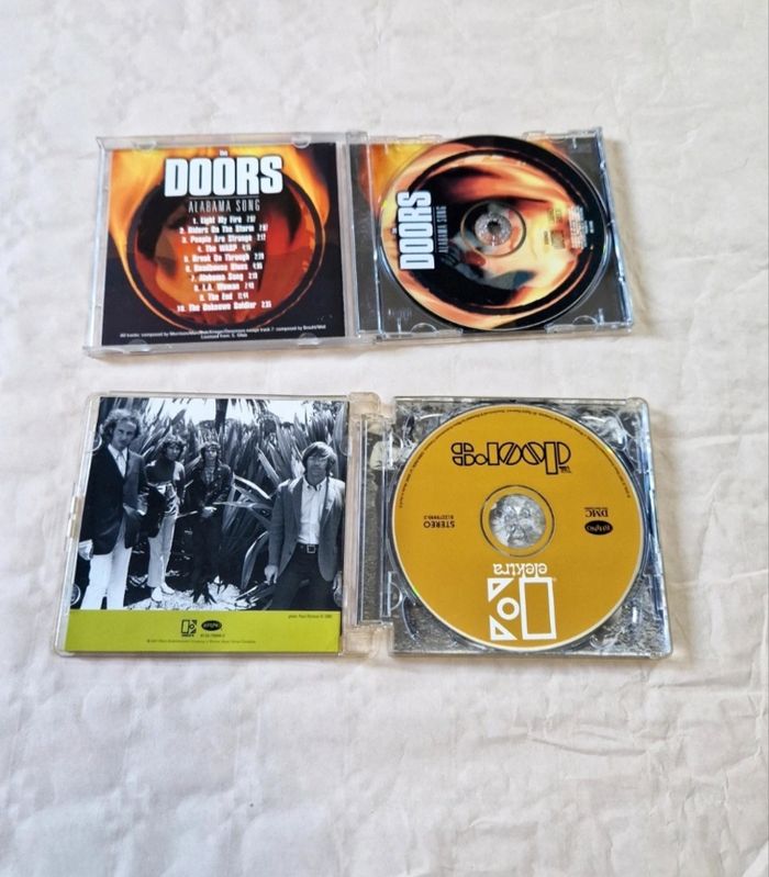 Lot 2 CD Audio The Doors Alabama Song Elektra 1991 2001 - photo numéro 7