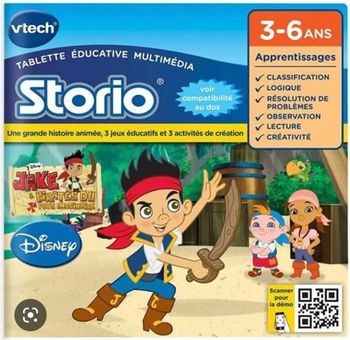 Jeu Storio Disney - Jake Pirates du pays imaginaire