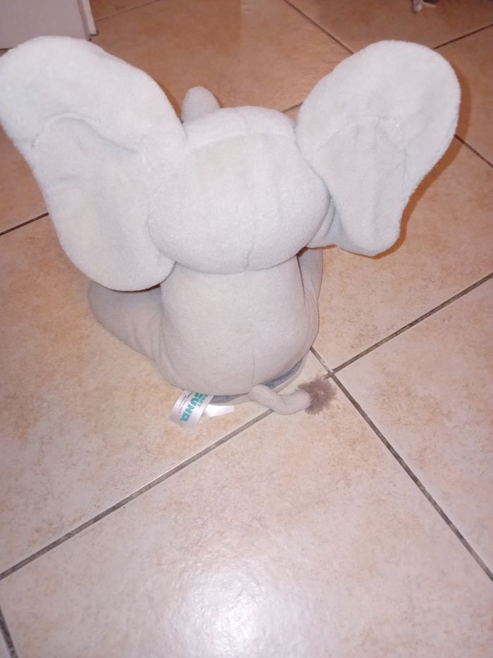 Flappy l'éléphant le vrai qui chante avec ses oreilles - photo numéro 3