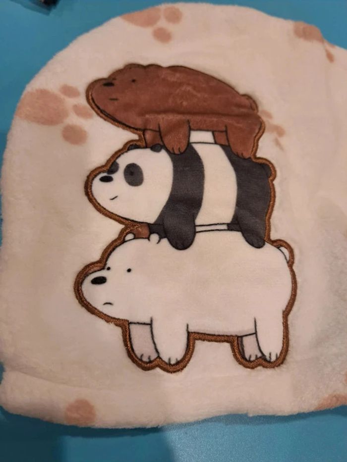 Bare Bears : Tota Bag, Houpettes & Essuie Cheveux - Neuf - photo numéro 10