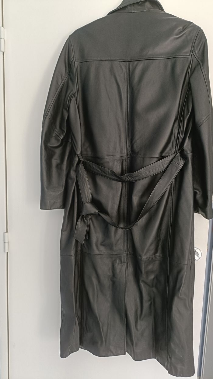 Vend manteau cuir - photo numéro 2