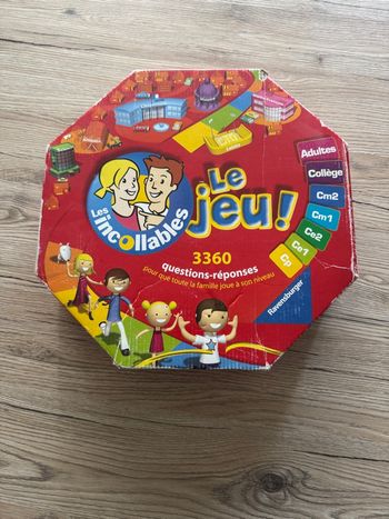 Jeu de société les incollables 