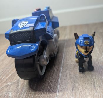 Chase et sa Moto de Police Pat' Patrouille