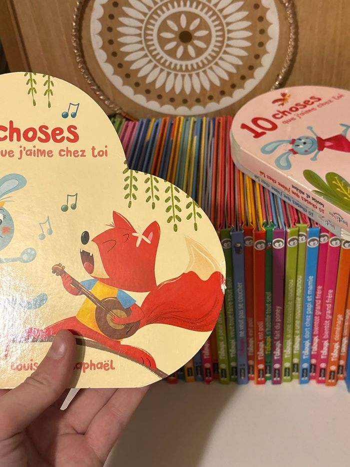 Livre bébé ce que j’aime chez toi Louise et Raphaël - photo numéro 5