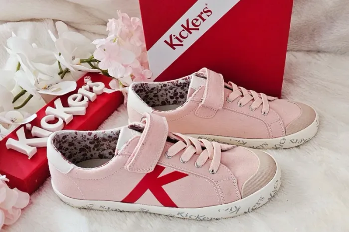 Baskets Sneakers Tennis Scratch Élastique Kickers T36