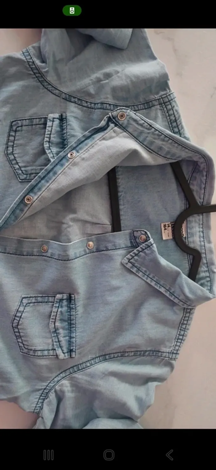 Chemise en jeans tao - photo numéro 3