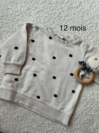 Pull fille 12 mois