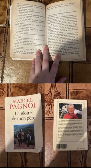 Livre " La gloire de mon père "