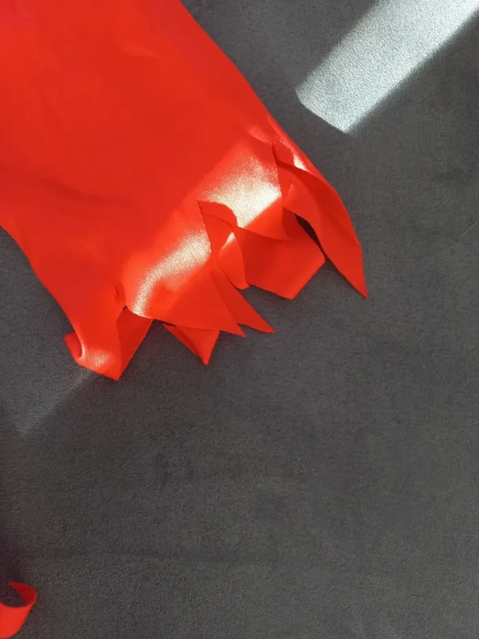 Robe déguisement halloween fille diable 5/7 ans - photo numéro 6