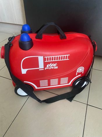Valise pompiers enfants 