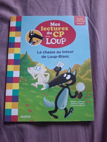 Livre "mes lectures du CP avec loup"