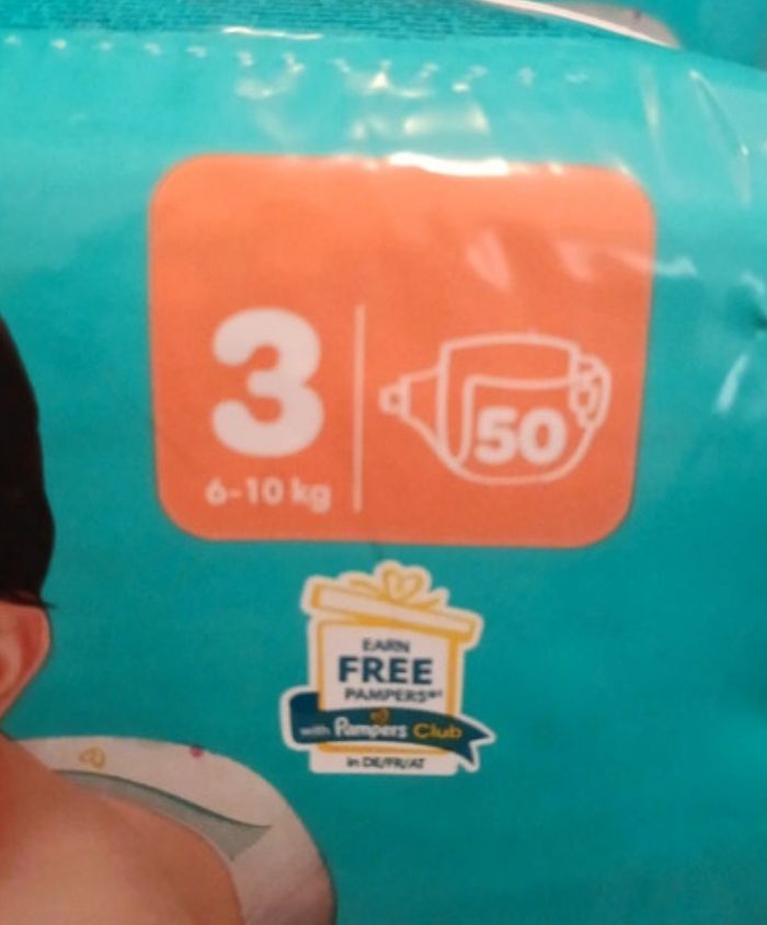 Lot de 3 paquets de couches Pampers taille 3 - photo numéro 2