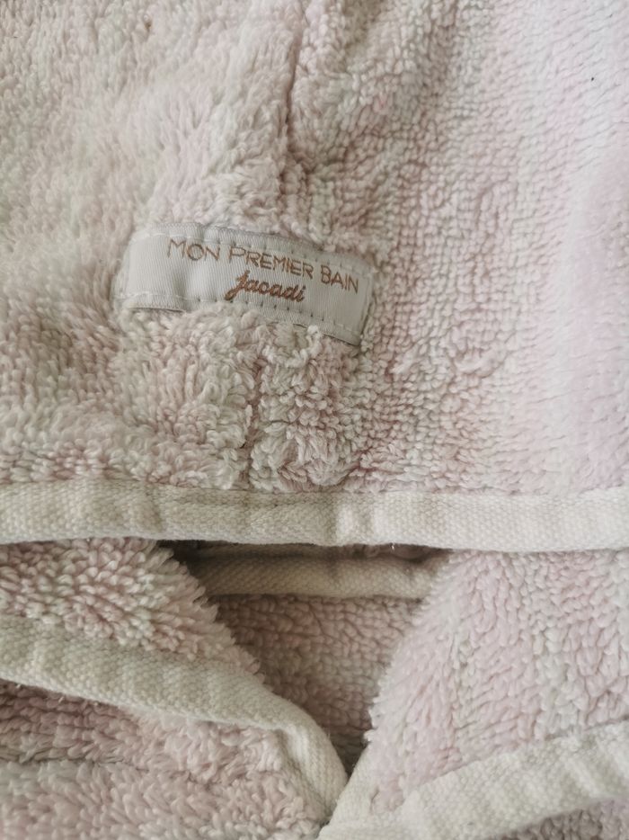 Peignoir de bain bébé fille 12/24mois jacadi - photo numéro 2
