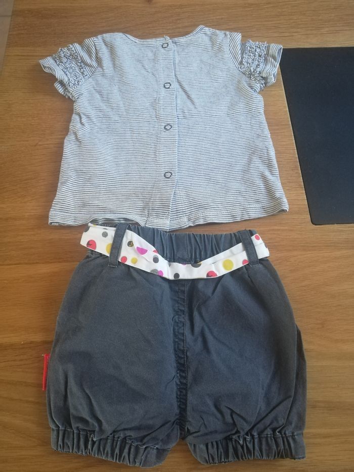 Ensemble short et tee shirt - photo numéro 2