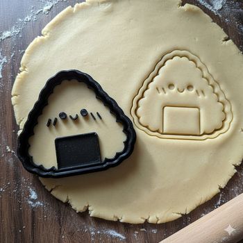 Emporte-pièce Onigiri 8 cm - Moule à biscuit japonais kawaii