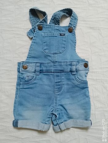 In extenso salopette jean 74 cm