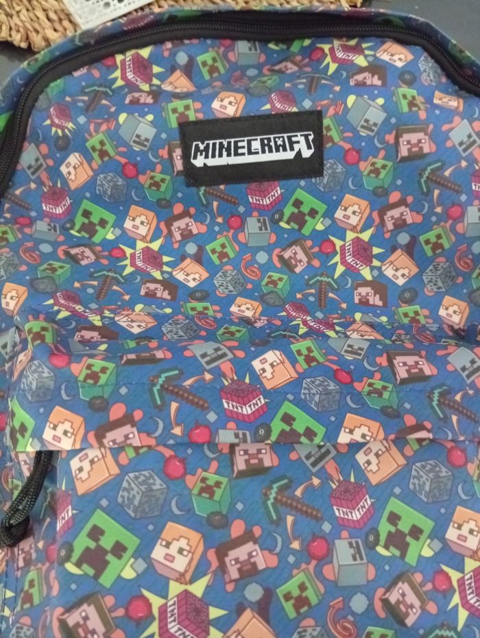 Sac à dos Minecraft neuf - photo numéro 2