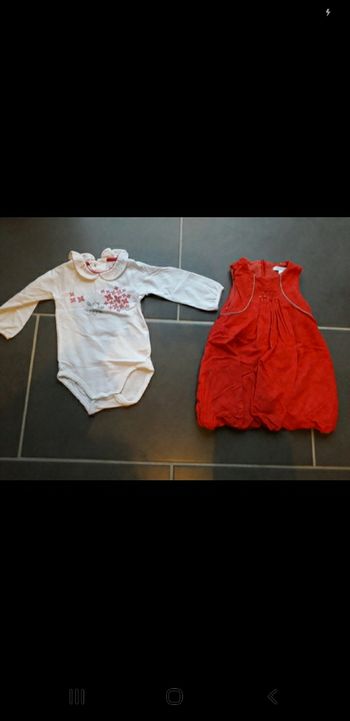 Ensemble fille  6 mois