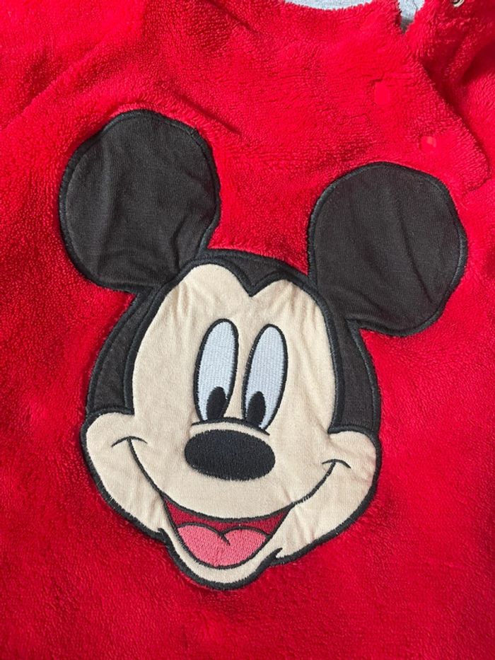 Sweat rouge pilou pilou Mickey - Disneyland Paris - 24mois - photo numéro 3