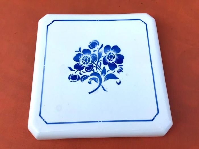 Art Déco Dessous de plat Demi-Porcelaine Badonviller - photo numéro 8