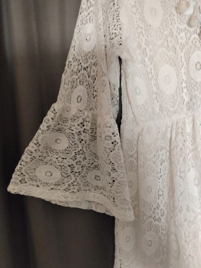 Robe longue dentelle - photo numéro 3