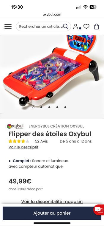 Flipper oxybul