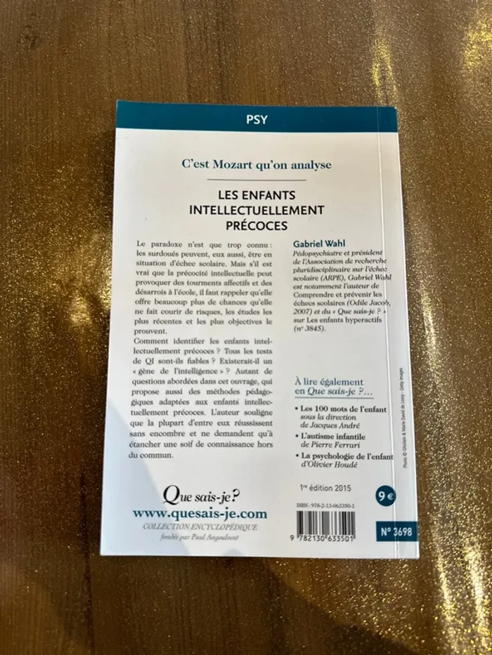 Livre les enfants intellectuellement précoce - photo numéro 3