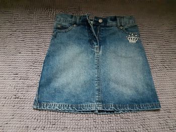 Jupe en jeans 6 ans