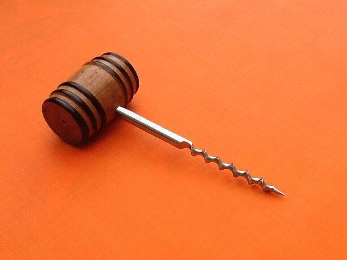 Années 1950 Tire-bouchon Forme tonneau - photo numéro 2