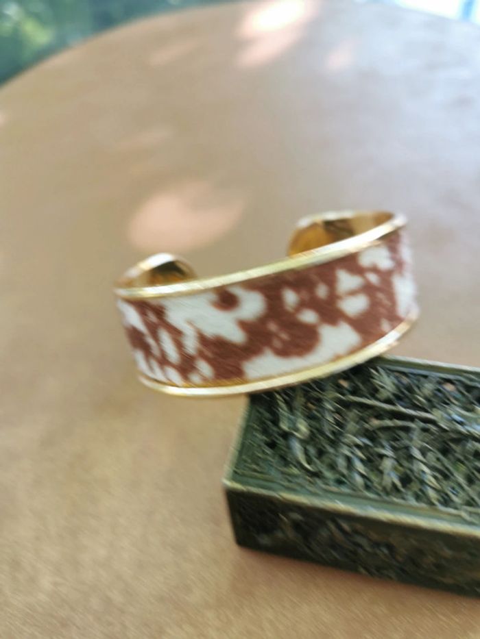 Bracelet manchette style country cowboy
