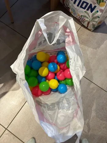 Lot de balle pour piscine à balle