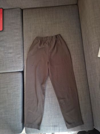 Pantalon côtelé marron