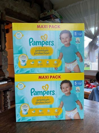 Couche taille 5 Pampers Premium protection taille 5 : 152 Couches