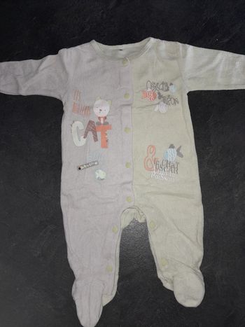 Pyjama animaux 3m