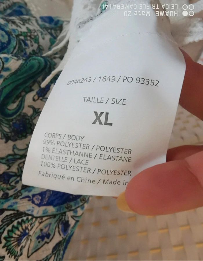 💕Jolie top bohème asymétrique Mosquitos femme TXl / 42 💕 - photo numéro 8