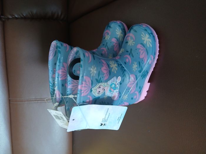 bottes de pluie la reine des neiges disney 24