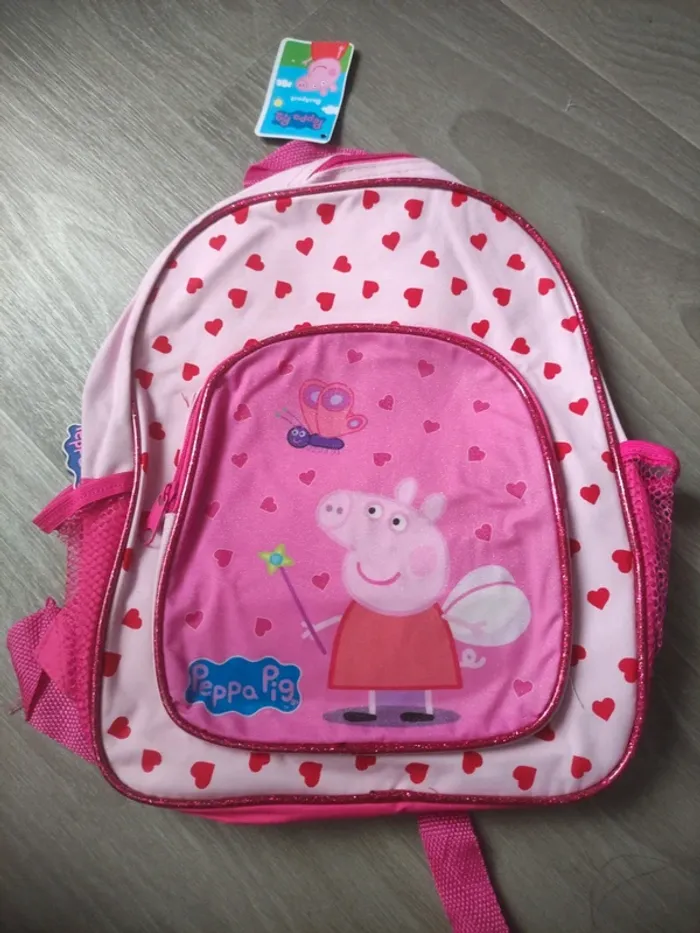 Grand sac a paillettes Peppa pig neuf avec étiquette