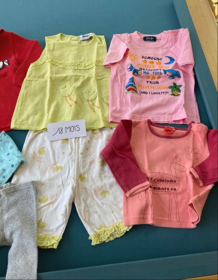 Lot de vêtements bébé fille 18 mois - photo numéro 3