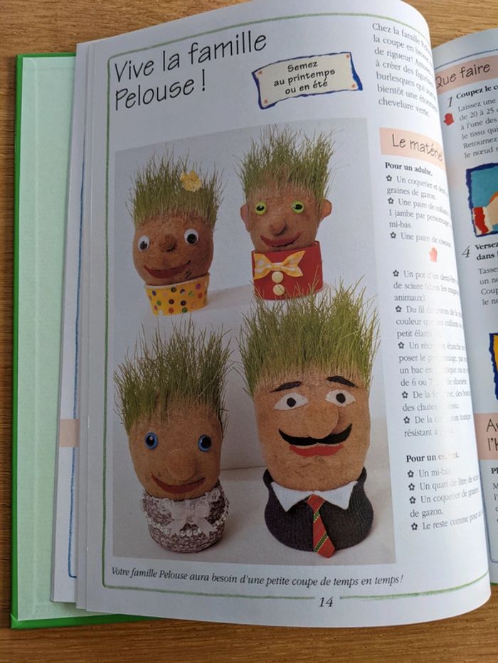 Livre loisirs créatifs enfants doigts verts - photo numéro 4