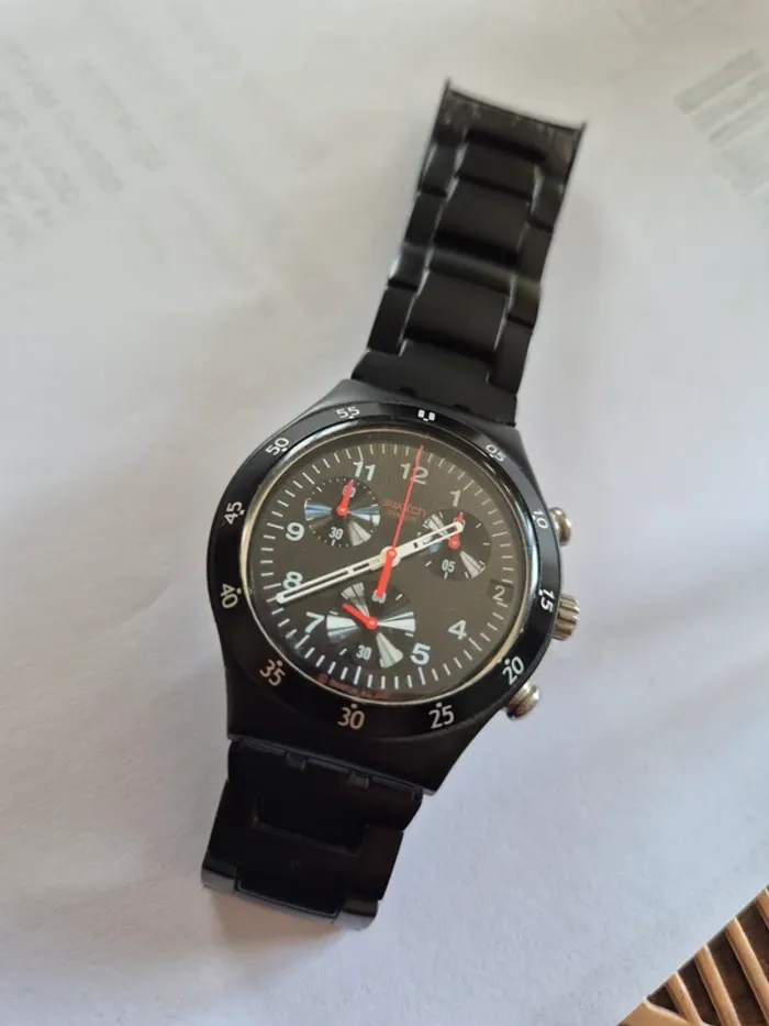 Montre chrono swatch irony - photo numéro 6