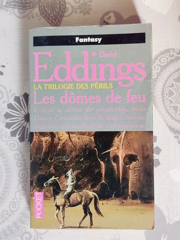 David Eddings "la Trilogie des Périls" Fantasy Pocket (complet 3 volumes)