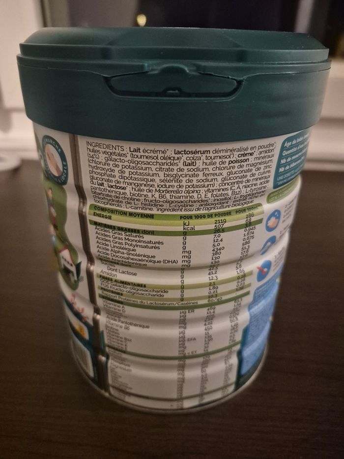 Lait épaissi 1er âge les petits culottés boîte fermée - photo numéro 2