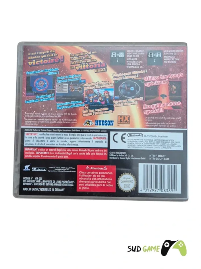Jeu DS " Beyblade métal fusion " - photo numéro 2